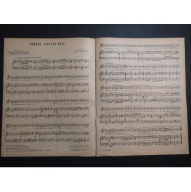 YVAIN Maurice Mon Homme Chant Piano 1920