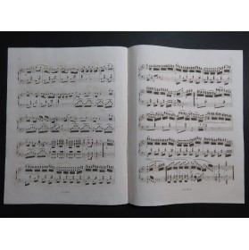 HÜNTEN François Air de Ballet No 2 La Favorite Piano ca1841