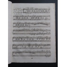 STEIBELT Daniel Pot Pourri No 2 Clavecin ou Piano ca1790