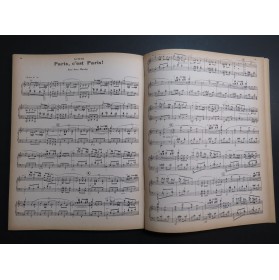 MAZELLIER Jules Coeur de Paris Opérette Chant Piano 1950