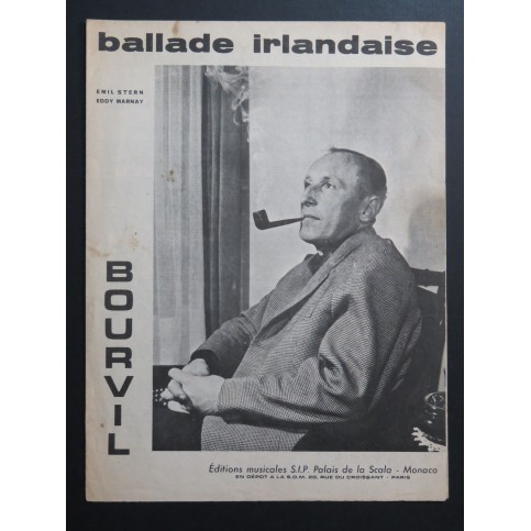 Ballade Irlandaise Bourvil Chant Piano 1958