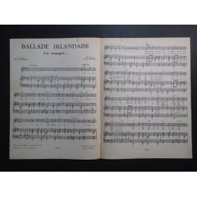 Ballade Irlandaise Bourvil Chant Piano 1958