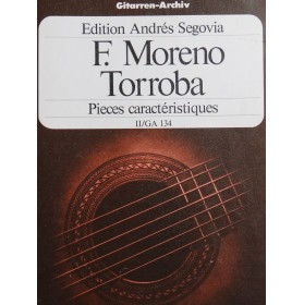 MORENO-TORROBA F. Pièces...