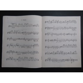 MORENO-TORROBA F. Pièces Caractéristiques No 4 à 6 Guitare 1959