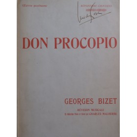 BIZET Georges Don Procopio...