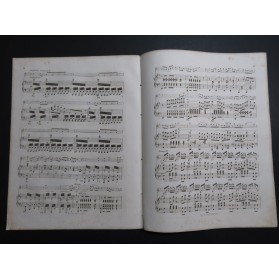 WOLFF E. DE BÉRIOT Ch. Duo Brillant op 155 Piano Violon ca1849