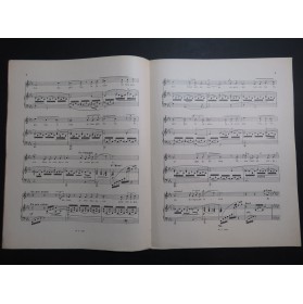 PÉNAU Roger Les Présents Chant Piano 1923