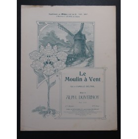 DUVERNOY Alphonse Le Moulin à vent Chant Piano 1907