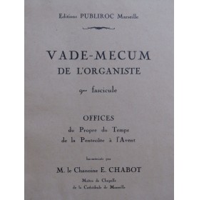 CHABOT E. Vade-Mecum de...