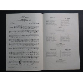 DE KERVÉGUEN G. Cantique des Hospitaliers de N. D. de Salut Chant