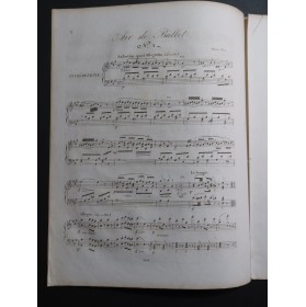 HERZ Henri Dieu et la Bayadère Air de Ballet No 1 Piano ca1832