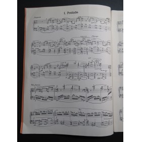 ABSIL Jean 2e Grande Suite Chopin op 110 Dédicace Piano ca1940