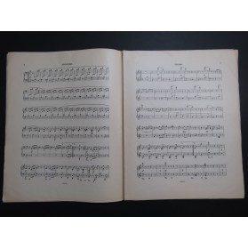 HELLER Stephen Saltarello op 77 Piano 4 mains 1907