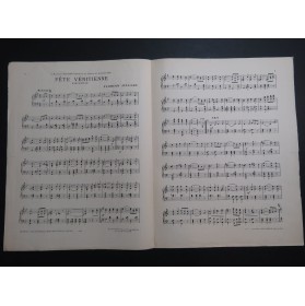 JULLIAN Florian Fêtes Vénitiennes Piano