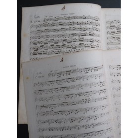 VIOTTI J. B. Trois Duos 4e Livre pour 2 Violons ca1820