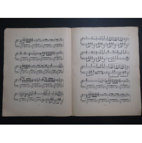 LEMAIRE Gaston Andalucia Dédicace Piano 1907