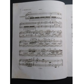 SCHUBERT Camille Variations Valse Strauss op 29 Piano ca1840