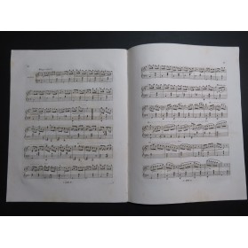 SCHUBERT Camille Variations Valse Strauss op 29 Piano ca1840