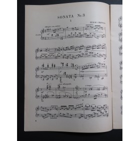 CIORTEA Tudor Sonata No 3 Piano 1963