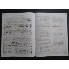 PLANTADE Charles La Métempsycose Chant Piano ca1830