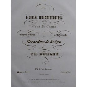 DÖHLER Théodore Deux...