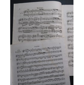 CLEMENTI Muzio Symphonie No 2 Haydn Piano Violon 1815