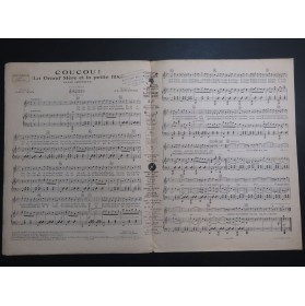 JONASSON J. E. Coucou ! Chant Piano 1930