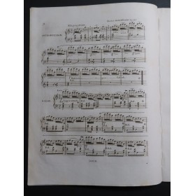 BURGMÜLLER Frédéric Galop op 11 Piano ca1834