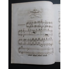 HERZ Jacques Air de Ballet Meyerbeer No 1 Bacchanale Piano ca1830