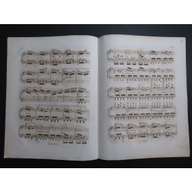 HERZ Jacques Air de Ballet Meyerbeer No 1 Bacchanale Piano ca1830