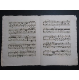 CZERNY Charles Impromptu en forme de Rondeau op 418 Piano 1836