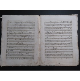 FODOR Josephus Six Sonates op 29 pour 2 Violons ca1790