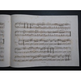 MUSARD Les Roses Valses Strauss Piano ca1840