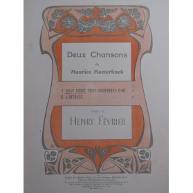 FÉVRIER Henry Elle avait...