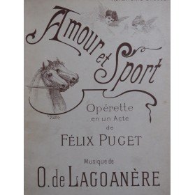 DE LAGOANÈRE O. Amour et...