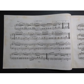 BLUM Carl Vier Walzer Die Stumme von Portici op 99 Piano ca1830