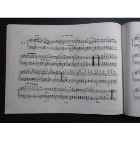 BLUM Carl Vier Walzer Die Stumme von Portici op 99 Piano ca1830