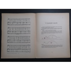 JAQUES-DALCROZE Émile La Promenade en poussette Chant Piano