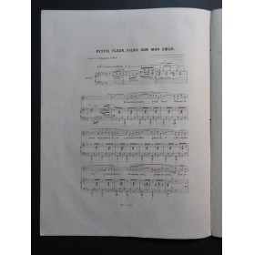 CLAPISSON Louis Petite fleur, viens sur mon cœur Chant Piano ca1840