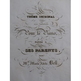 BELL Marie Adèle Thême...