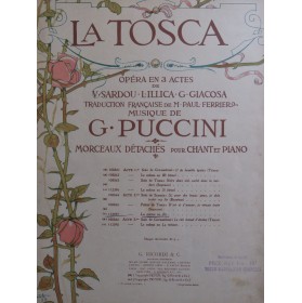 PUCCINI Giacomo La Tosca...