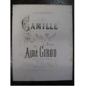 GIROD Aimé Camille Polka Piano XIXe