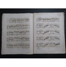 HERZ Henri Grande Fantaisie La Double Echelle op 98 Piano ca1840