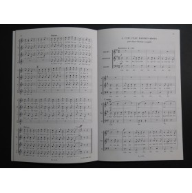 POULENC Francis Huit Chansons Françaises Choeur a cappella