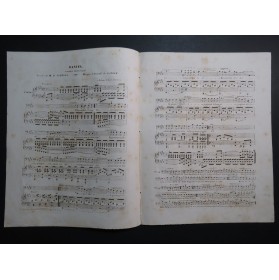 DE LATOUR Aristide Daniel Chant Piano 1846