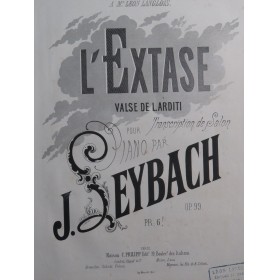 LEYBACH J. L'Extase op 99...