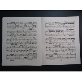 LIAPOUNOW Sergey Chant du Crépuscule op 22 Piano 1904