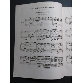 BEYER Ferdinand Des Mädchens Klage Schubert op 115 Piano ca1860