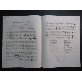 DUCHAMBGE Pauline Adieu Donc mon Pays ! Chant Piano ca1830