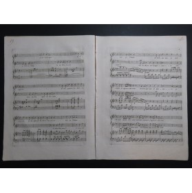 BOIELDIEU Adrien Duo du Calife de Bagdad Chant Harpe ou Piano ca1810